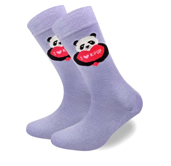 Love Sock Company Panda K-Pop Sock