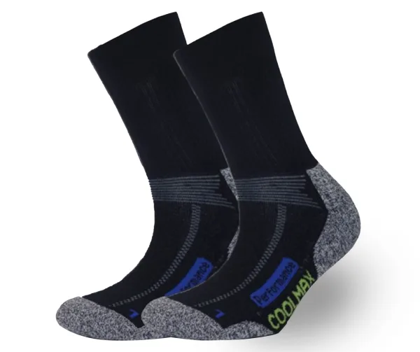 Rhodea Arbeits- und Freizeitsocke Performance Coolmax | 5 Paar | verschiedene Farben