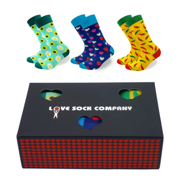 Love Sock Company Love Sock Sets Geschenkbox: Superfood