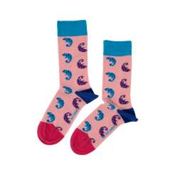Pink Chameleon Sock Unisex Herren Damen Socken 1 oder 3 Paar