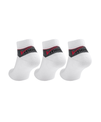 Rhodea Sport Sneakersocken Bio-Baumwolle STYLE RH-30 schwarz und weiß