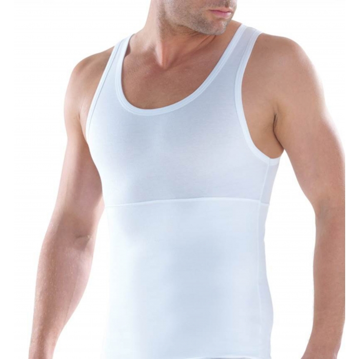 Blackspade Men's T-Shirt Body Control High Quality, Tight Fitting Men's Undershirt With Belly Belt 9209