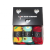 Love Sock Sets Avocado Yellow Red Hot Chili Pepper Gift Box