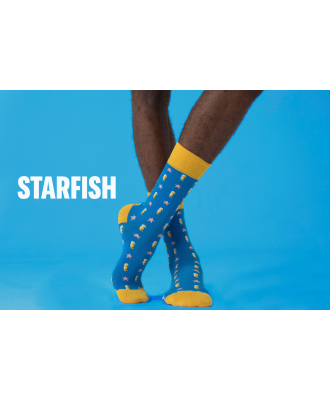 Starfish Sock Unisex Men Women Socks 1 or 3 pairs-img