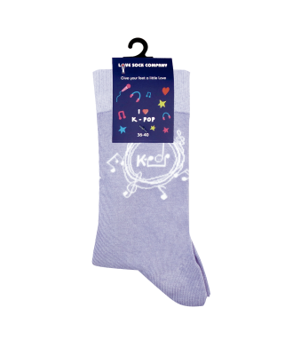 K-POP Musical Notes Socke-img