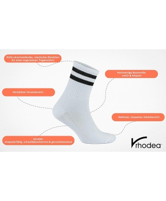 Rhodea Sport Socks 3 pairs-img