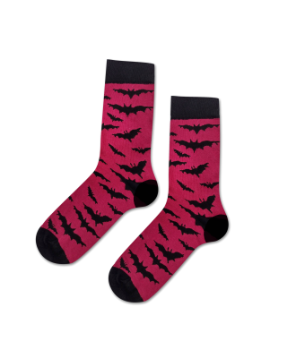 Halloween Bat Sock