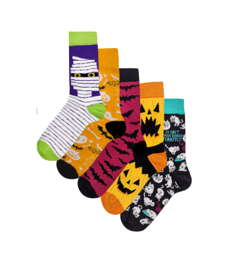 Halloween Socken Kollektion Bundle 5er Set LIMITIERTES ANGEBOT-img