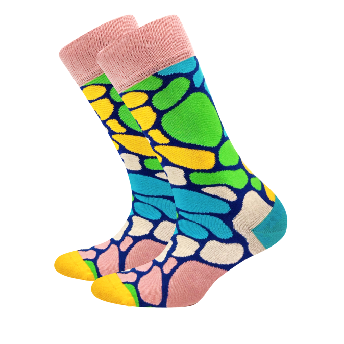 Rainbow Giraffe Socke-998