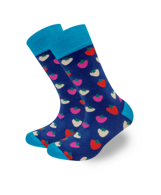 Strawberry Sock Unisex Men Women Socks 1 or 3 pairs-img