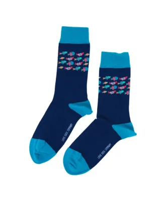 School of Fish Sock Unisex Men Women Socks 1 or 3 pairs-img