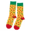 Love Sock Sets Avocado Yellow Red Hot Chili Pepper Gift Box-81