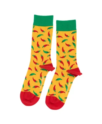 Love Sock Sets Avocado Strawbery Yellow Hot Chili Gift Box-img