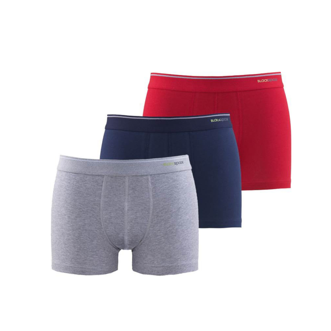 Boxershorts kurz | 3er Pack | verschiedene Farben-1277