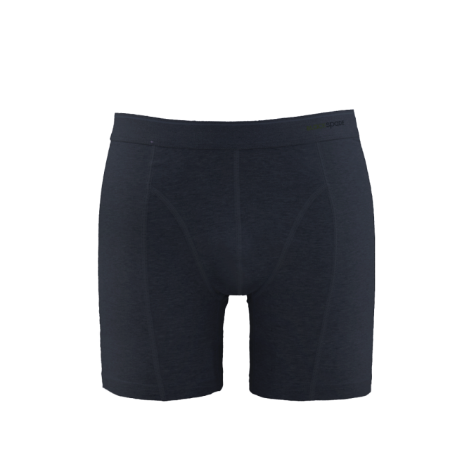 Sportliche Boxershorts lang | in schwarz & anthrazit-1299