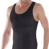 Blackspade Men's T-Shirt Body Control High Quality, Tight Fitting Men's Undershirt With Belly Belt 9209-185