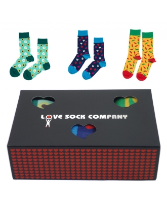 Love Sock Sets Geschenkbox: Superfood