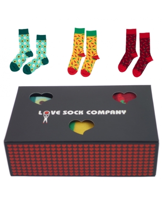 Love Sock Sets Geschenkbox: Veggies